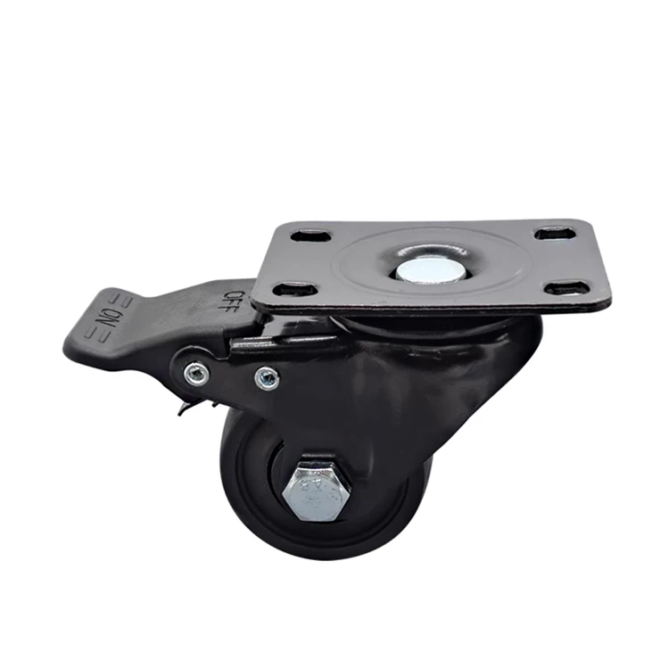 Low Center of Gravity Omnidirectional Caster 3-inch High Load-bearing Wear-resistant Nylon Wheel Equipment Load-bearing Wheel manufacture