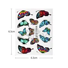 Butterfly Butterfly And Flower Pattern Nail Art Water Transfer And Stickers For Wholesale
