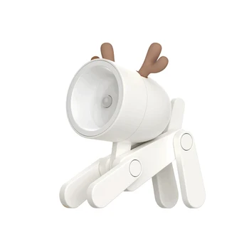 Factory Cute Design Deer Kids Mini Room LED Table Lamp Animal Night Light For Kids