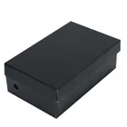 Box Manufacture Low MOQ Cardboard Box Customize Flip Paper Shoe Box With Custom Logo