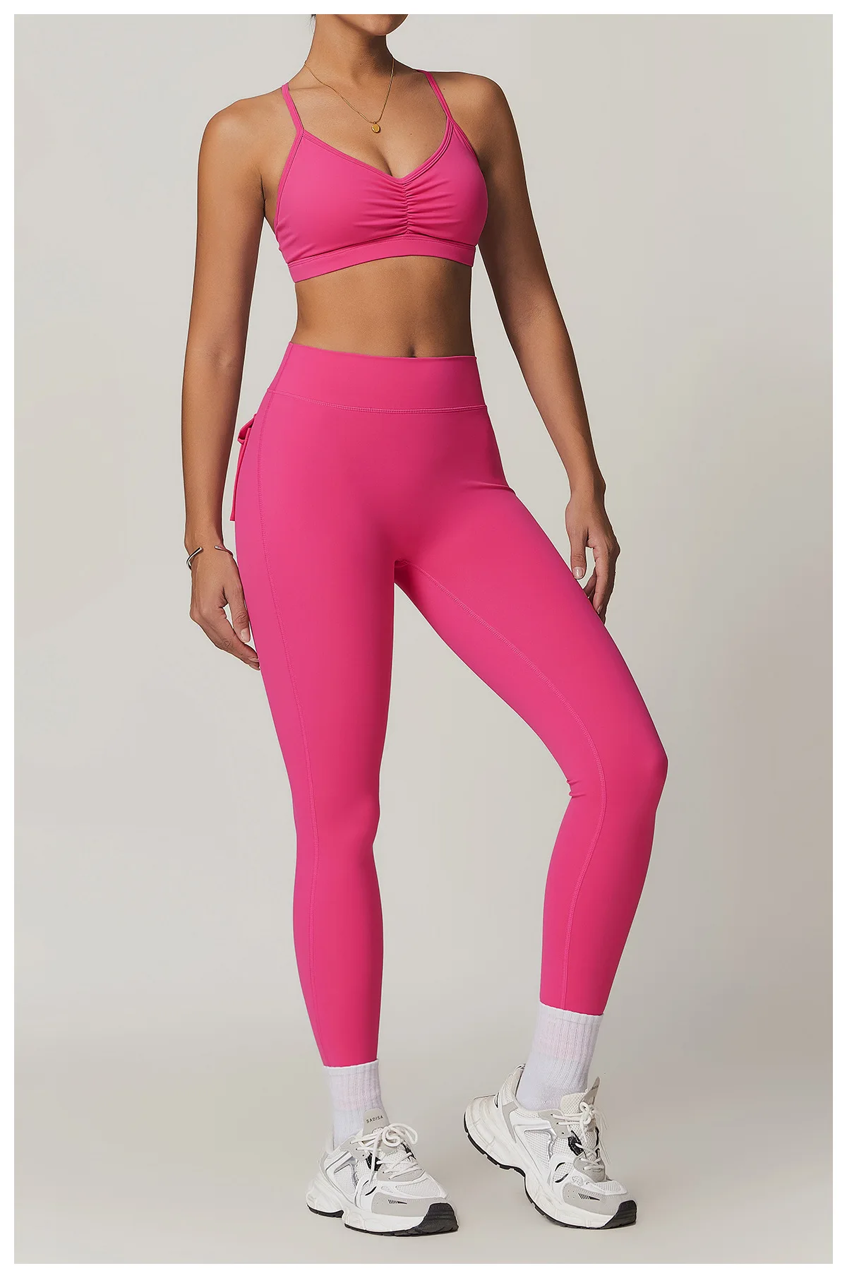 Workwear Pockets Top Selling Gym Yoga Leggings For Women Conjuntos Leggings De Yoga Gimnasio Leggings De Yoga Fitness