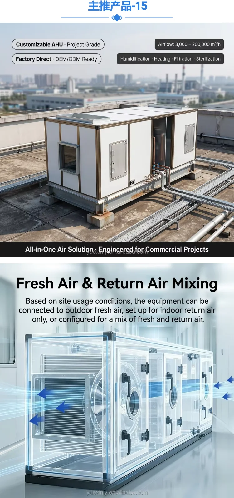 Air Handling Unit, AHU, HVAC - detail 6