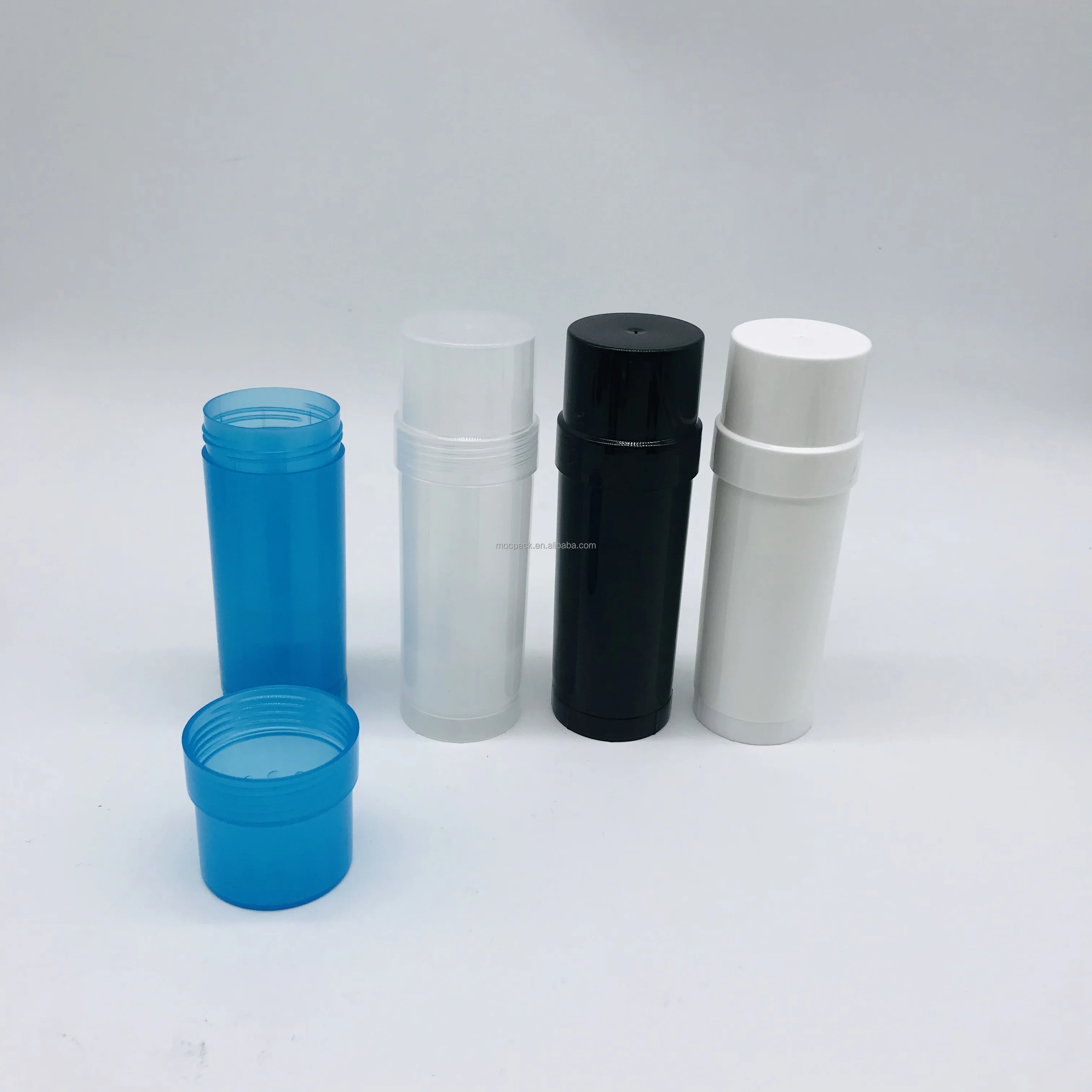 product empty twist up deodorant container 60ml plastic deodorant stick bottle custom balm stick packaging-28