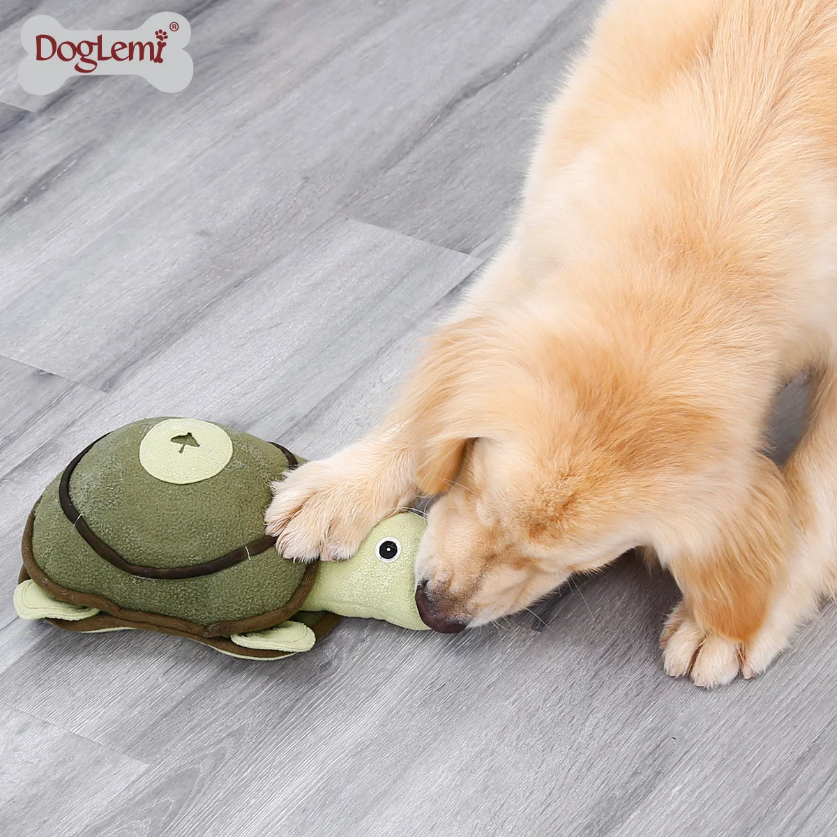 turtle design snuffling plush pet iq intelligent toy smart dog