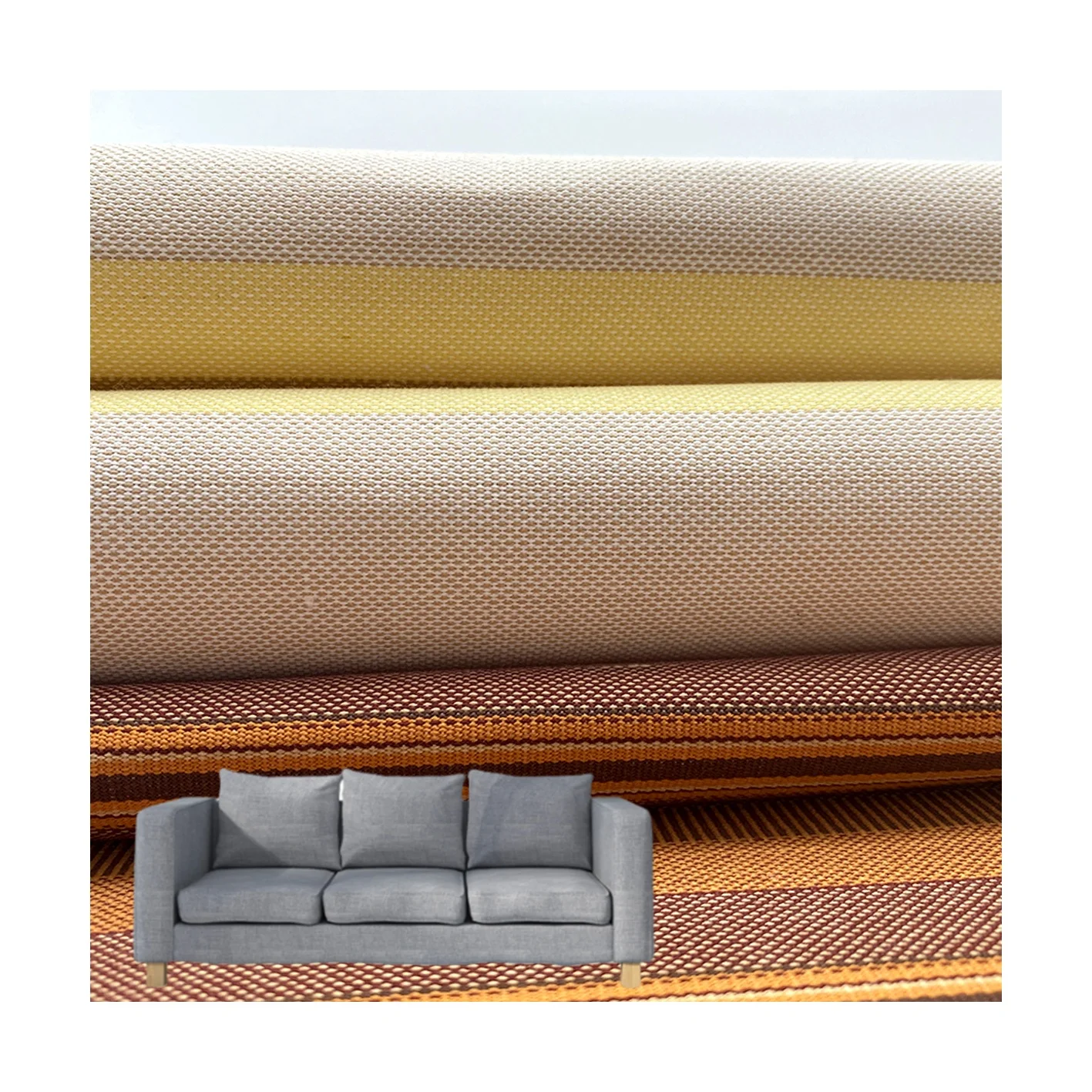 product 100 polyester spun fabric for outdoor canopy sunshade marine use high quality sushade fabric-2