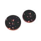 Snap Spring Metal Button Snap Rubber Paint Metal Alloy Zinc Snap Button Custom Metal Spring Snap Button