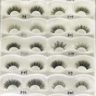 Eyelashes False Wholesale 100% 3d Mink Eyelashes False Lash Vendor With Customized Package