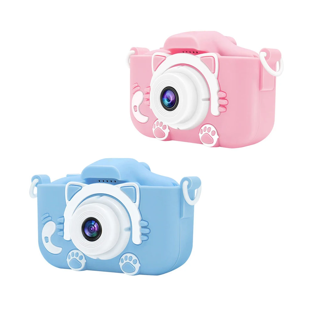 Kid Camera Digital FHD 1080P Digital Camera with SD Card Lanyard Compact Portable Mini Camera for Children Teens Students