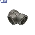 Pipe Fitting And Pipe Fittings Factory Pipe Fitting 3000LB Forged Socket Weld Threaded Tee Elbow