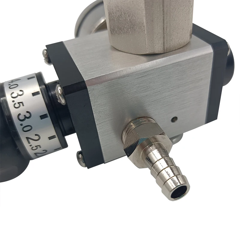 product primary regulator co2 japanese aluminum regulator stable output pressure dual stage mini regulator-3