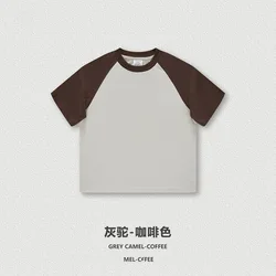 Wholesale Kids T Shirts Kids Custom Printing Blank T-shirt Kids Girls Short And T-shirts Plain Cotton Children Tshirt