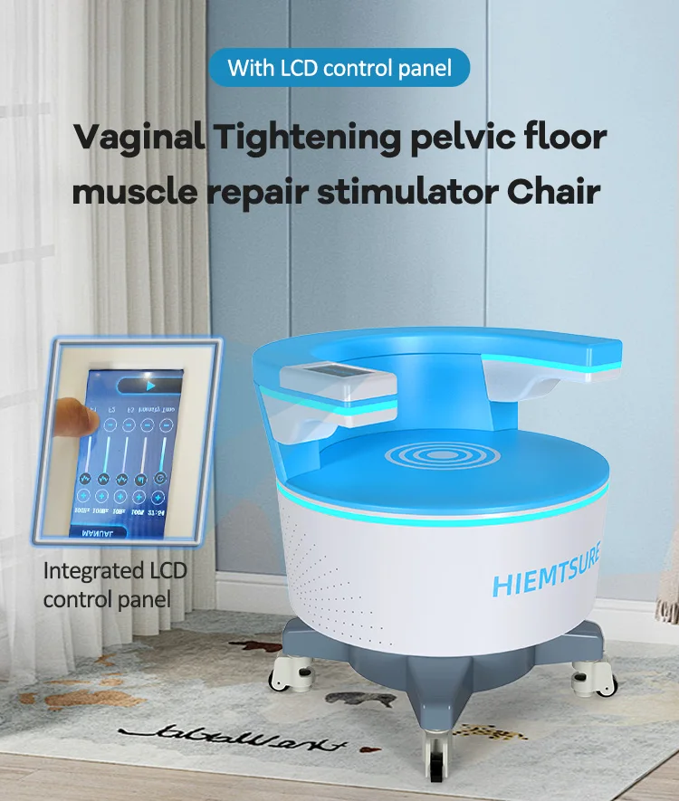 Non Invasive Portable EMS Pelvic Health Pelvic Floor Muscle Chair for Postpartum Repair