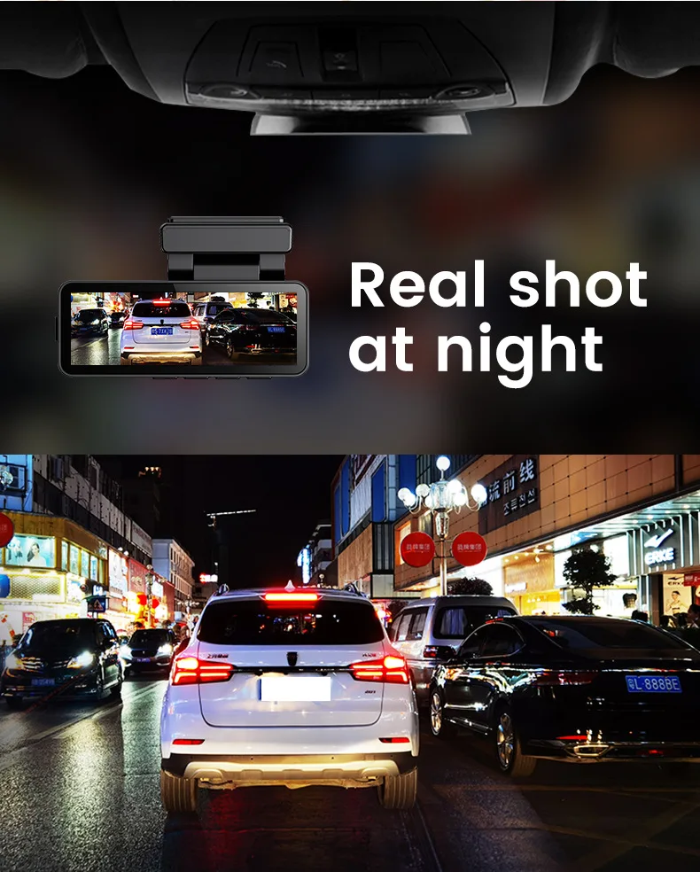 Manufacturer MINI Dual Lens Wifi Gps Dash Camera Front and Inside Car Black Box Dual 4k Dashcam Car Dvr Car Camera 4k Dash Cam