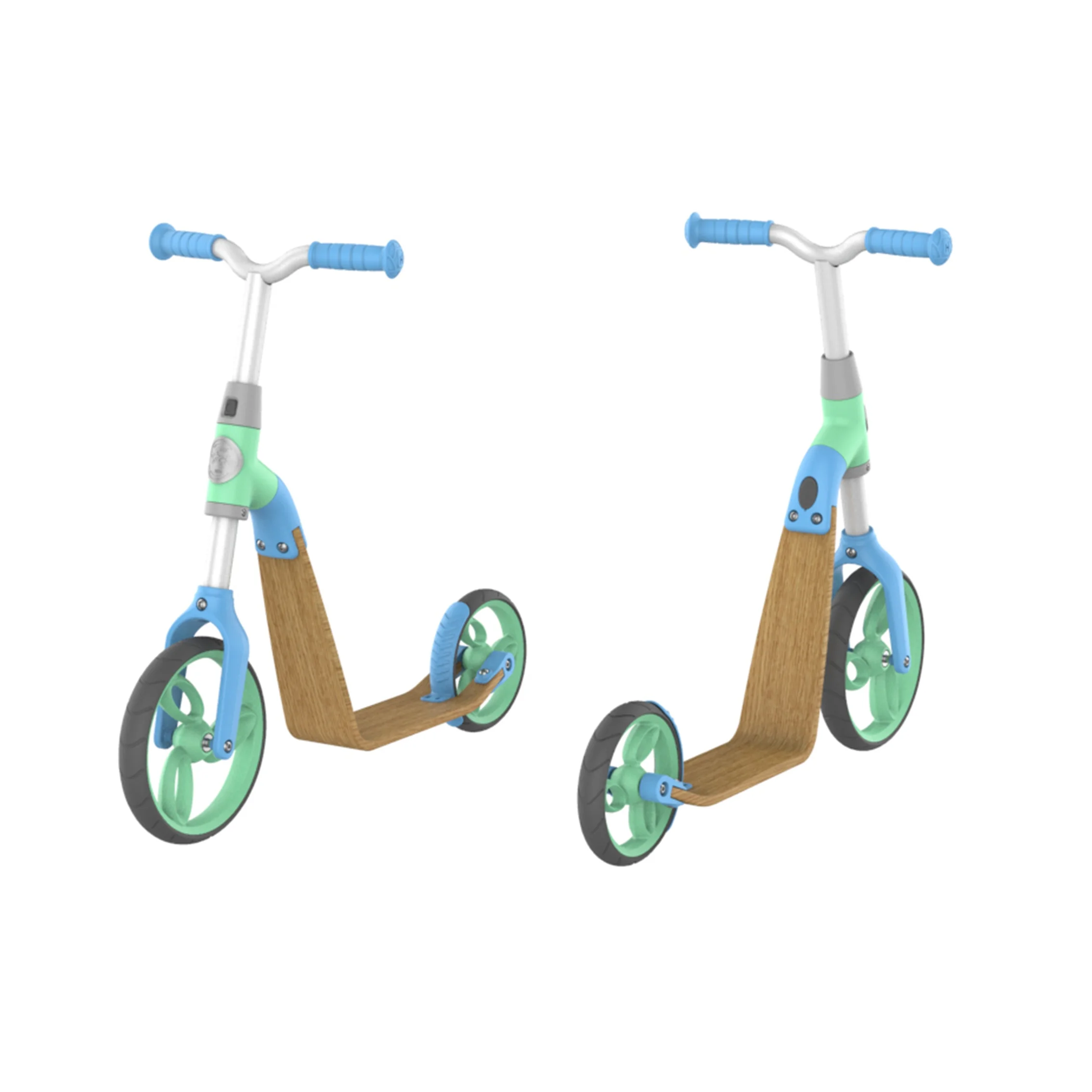 wooden scooter balance bike