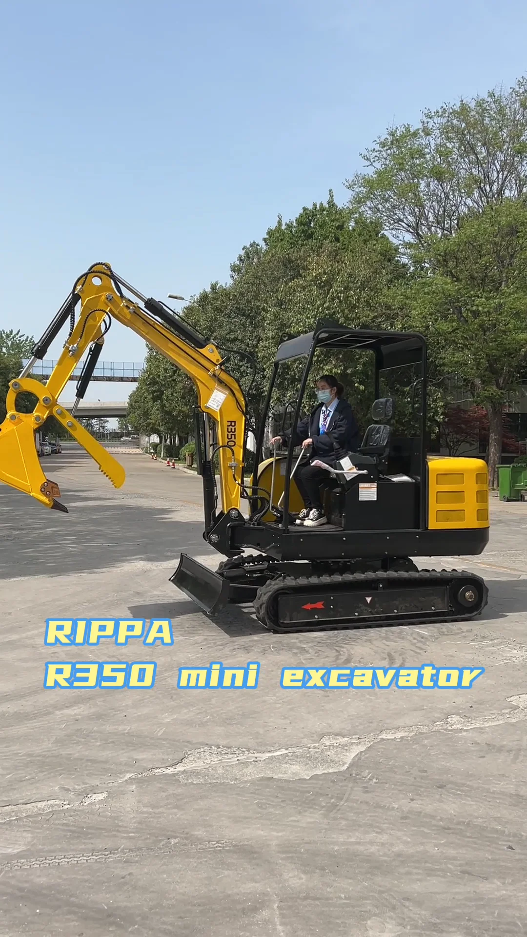 Rippa Mini Excavator Ton Minibagger Mini Digger Earth Moving