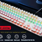 Retro Typewriter Mechanical Keyboard Metal Mechanical Keyboard Usb Keyboard