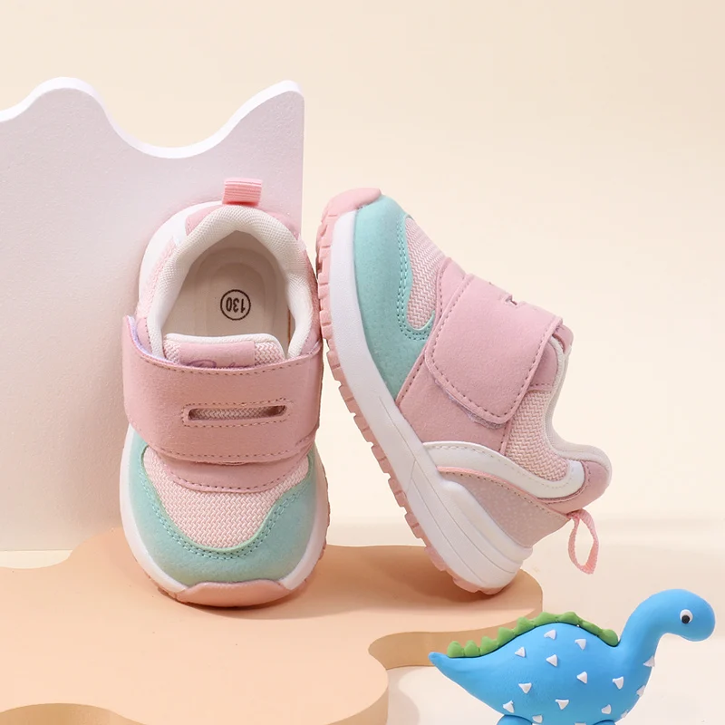 High Quality Unisex Toddler Sport Shoes for Boys Girls Light Weight Breathable Anti-Slip Flat Design-for Summer Spring Autumn manufacture