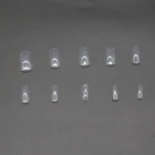 Nail Display Long Pointed Manicure False Nail Tip Display For Girls