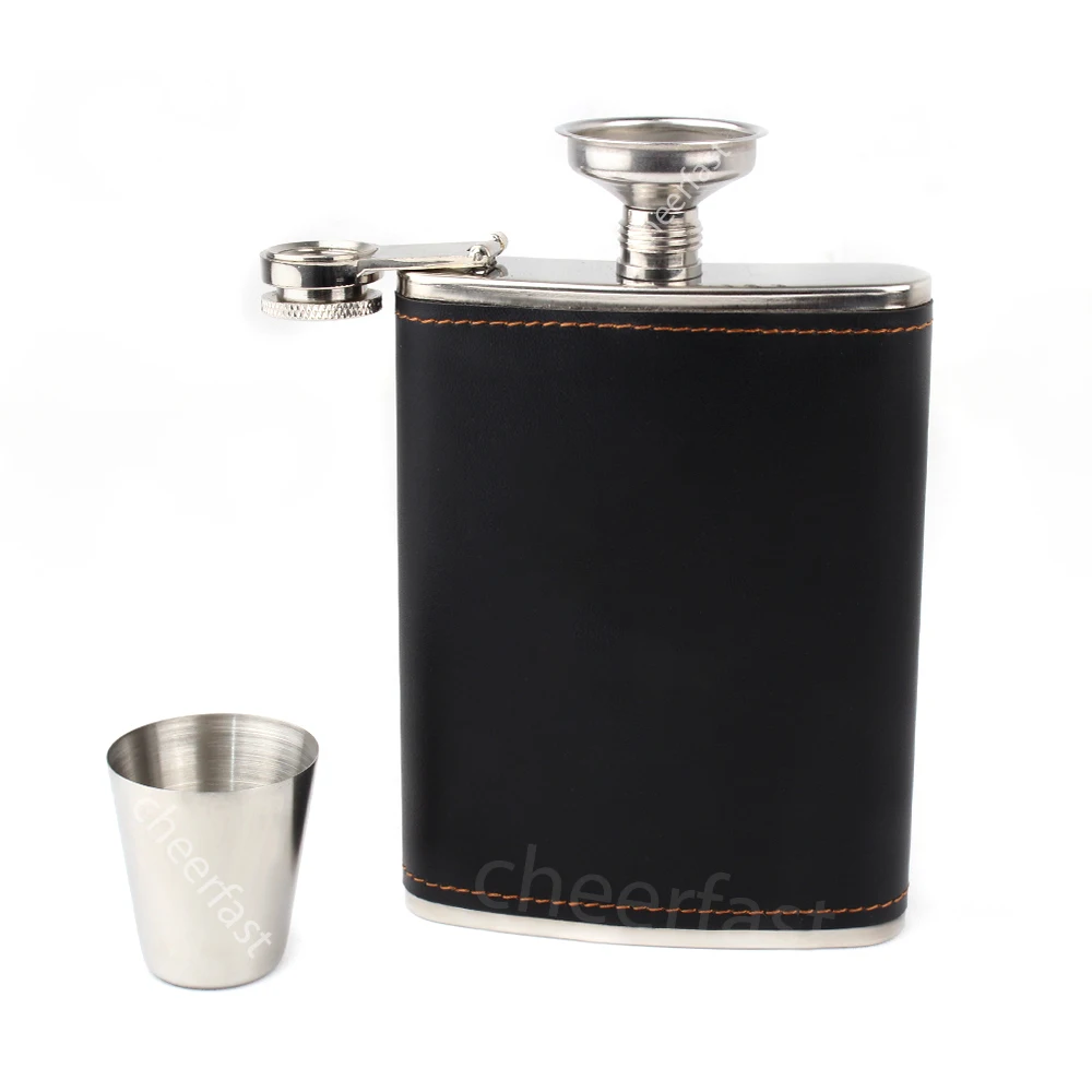 Funnel A1 8oz Stainless Steel Liquor Alcohol Hip Whiskey Flask with Matching 