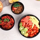 Bowl Bowl Plastic Plastic Ramen Round With High Dome Disposable Bowl