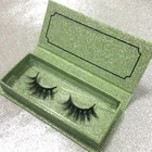 Eyelashes Glitter Eyelash Box Halloween Magnetic Eyelashes With Private Label Custom Glitter Box Set