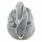 Cheap Wholesale Quick Drying Wrap Microfiber Hair Towel Custom Hair Turban Towel For Girl Women