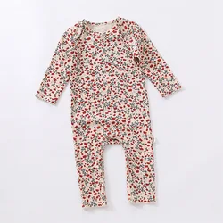 Baby Rompers Cotton Newborn Clothes Long Sleeve Infant Jumpsuits Boys and Girls Toddler Outfit for Spring and Autumn