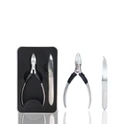 New Design Durable Manicure And Pedicure Cuticle Material Care Instrument Stainless Steel Silver Plated