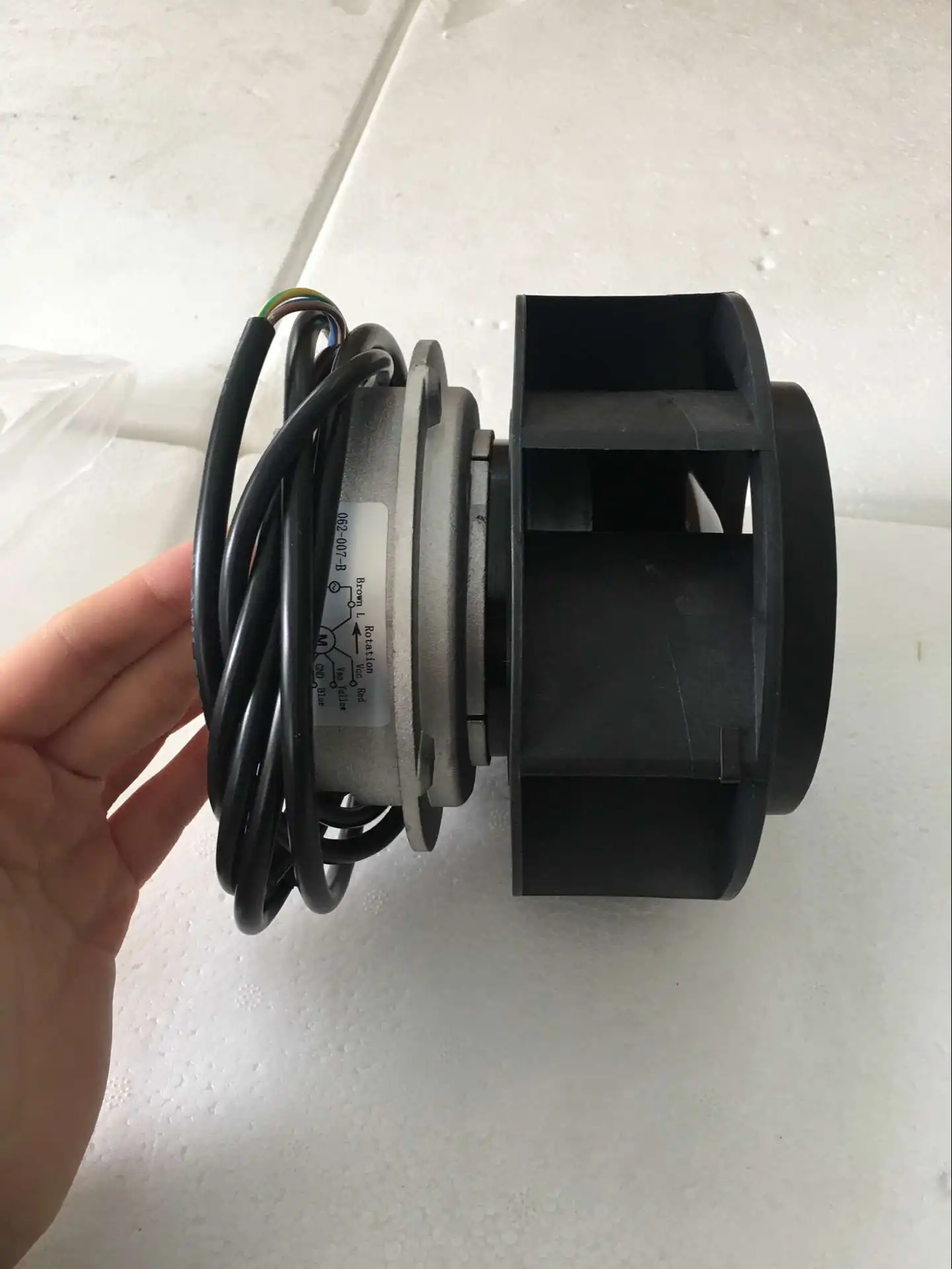 Centrifugal Fan, B3P133-EC072, 220 V, Plastic - detail 4