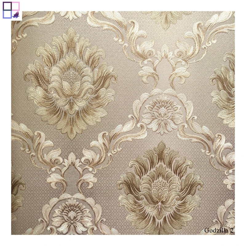 Custom 3d vinyl Effect PVC Cheap Wallpaper roll Manufacturer Hotel Room pvc Wall Paper