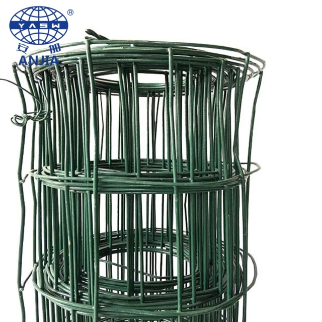 Factory Good Price Manufactory 2 Inch Pvc Coated Welded Wire Mesh Plastic Mesh Fence