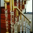 Stairs Stair Railings Indoor Crystal Post Clear Acrylic Pillars Stairs Handrail Porch Railings Design