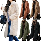 Coat Coats Cheapest Product 2021 Warm Thick Winter Coat Fur Coats For Woman Trendy Women Camel Long Coat
