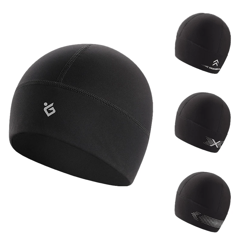Fits under Helmets Skull Cap/Helmet Liner/Running Beanie Thermal Hat 