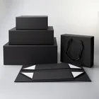 Box Rectangle Nicro Custom Logo Folding Paper Flat Packing Luxury Magnetic Gift Box Wholesale