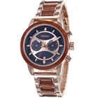Bracelet Watches Mens Designer Watches Men's Fashion Natural Oem Creative Design Calendar Luminous Wood Bracelet Watches