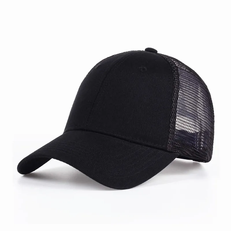 Buy Wholesale Blank Trucker Hats,Black 