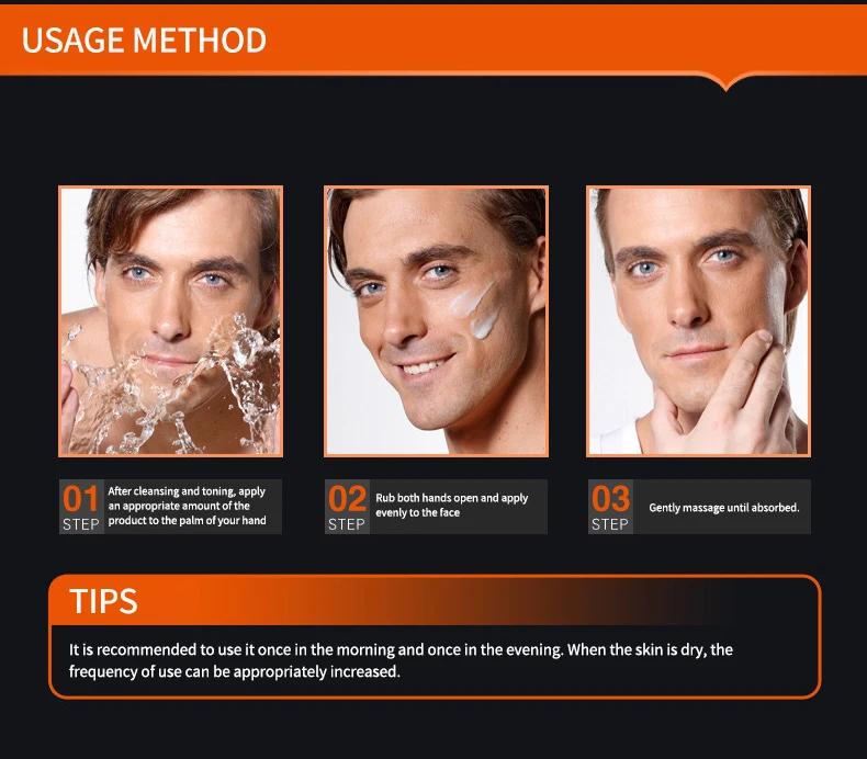 product wholesale private label bioaqua oil control mens moisturizing cream-10