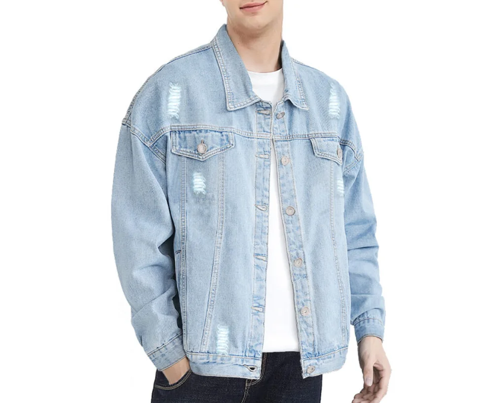 mens 4x denim jacket