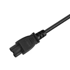 Usa Plug USA Plug Laptop Main Lead Clover Leaf Connector Nema 515p To Iec 60320 C5 3ft Power Cable
