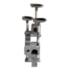 Pet New Design Plush Wooden Pet Condo Tower Supplier Cat Furniture Cat Toys Cat Scratcher Tree House Tower