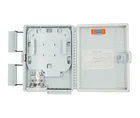 Box IP66 Ftth Light Mini Box 12 Port Fiber Optic Terminal Distribution Box With 1x8 SC PLC Splitter