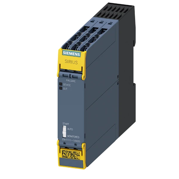 3SK11111AW20 Safety Relay 3SK1 Basic Unit, Standard, Relay Outputs, Screw Terminal