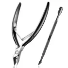 Pedicure Nippers Manicure Pedicure Nippers Durable Pedicure Manicure Tools Black Cuticle Nippers Pushers