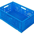 Large HDPE Plastic Vegetable Milk EggFood Crates Plastic Crate For Sale