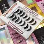 Eyelashes Eyelashes Manufacturer Lashes Wholesale Private Label Lashes 3d Magnetic Eyelashes With Eyeliner