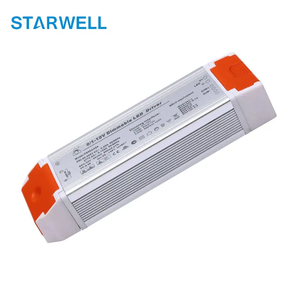 0-10V dimming / PWM dimming led driver 25-42V 0-1950mA max