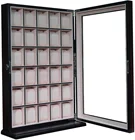 Watch Box Luxury 30 Piece Wood Watch Display Storage Organizer Box Custom Big Watch Display Case