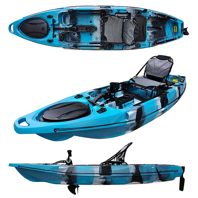 Mamut Dar permiso Abandono Newly Designed 11ft Single Pedal Drive Propulsion Ocean Fishing Kayak With  Anchor Kit Port And Motor Port In Good Price - Buy Pedal Kayak,Propulsion  Kayak,Single Kayak Product on Alibaba.com