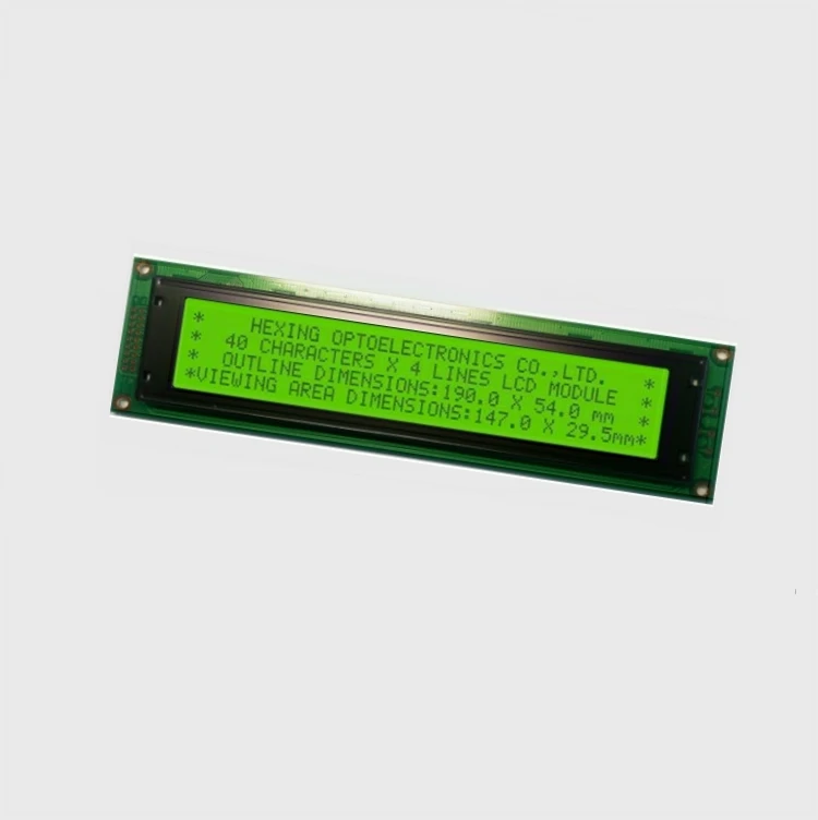 6-Inch LED Backlit LCD Display Module, 40x4 Character with Easy Control ...
